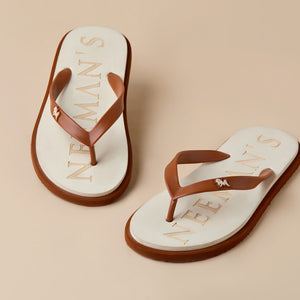 Classic Slippers : Cream Brown