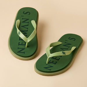 Classic Slippers : Olive Green