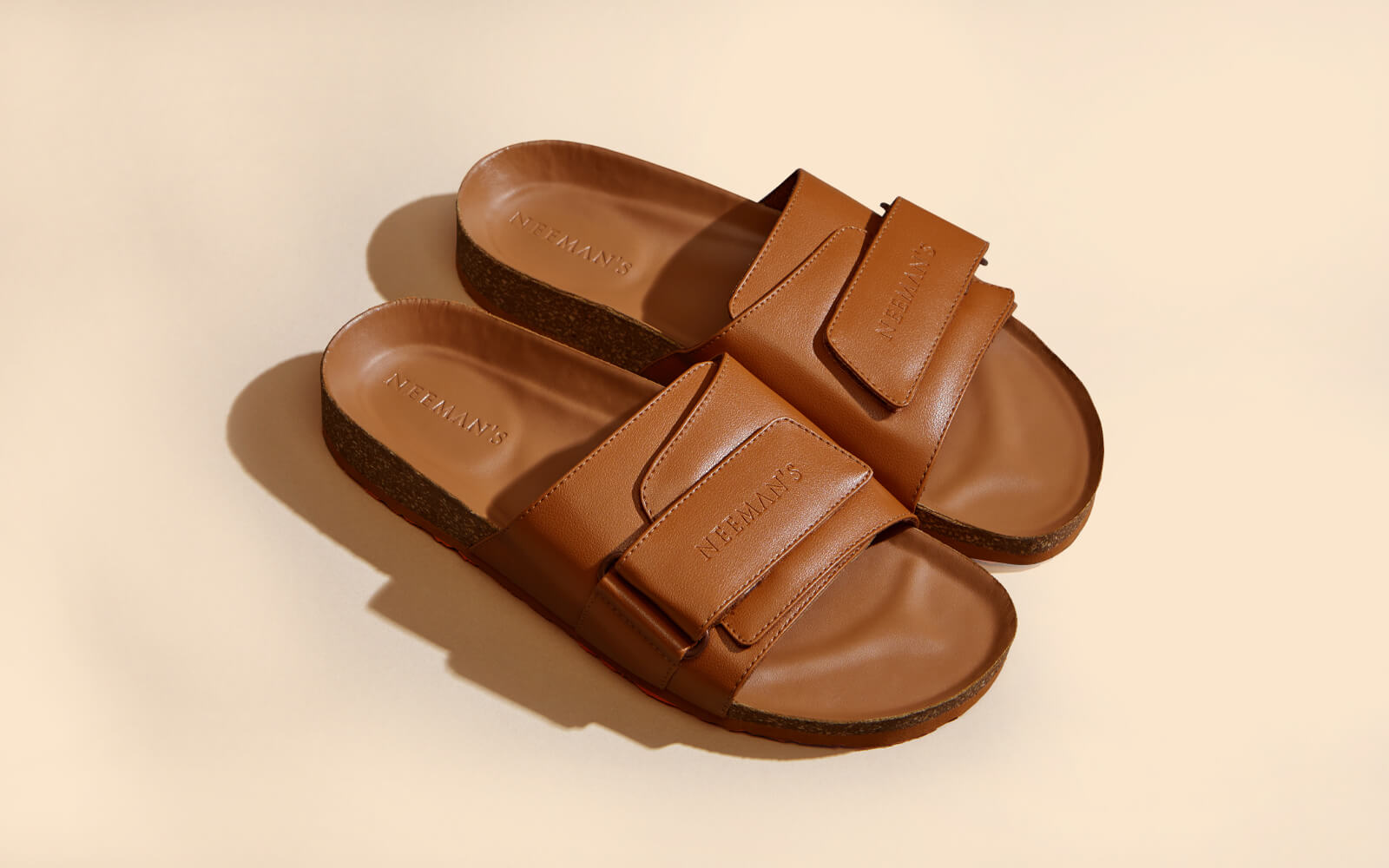Cork Slides : Tan