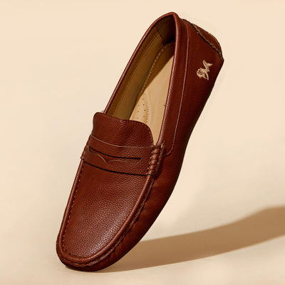 Dress Loafers : Tan