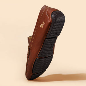 Dress Loafers : Tan