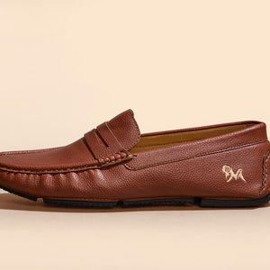 Dress Loafers : Tan