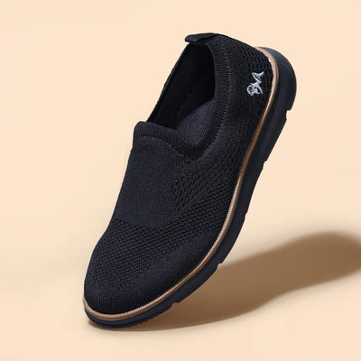 Dress Slip Ons : Black