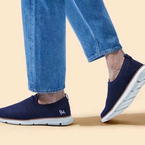 Dress Slip Ons : Blue