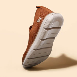 Dress Slip Ons : Brown
