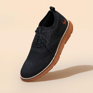 Dress Sneakers : Black Tan