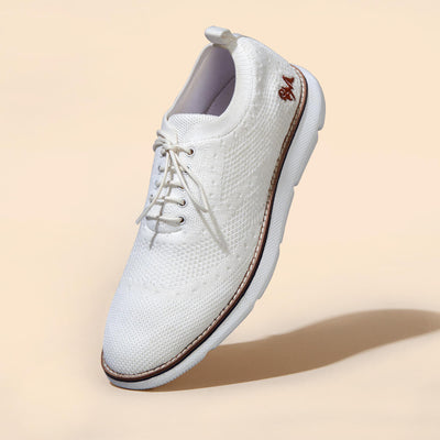 Dress Sneakers : White