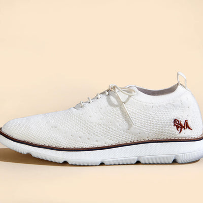 Dress Sneakers : White