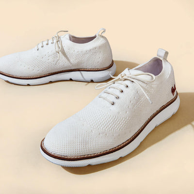 Dress Sneakers : White