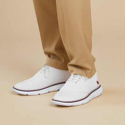 Dress Sneakers : White