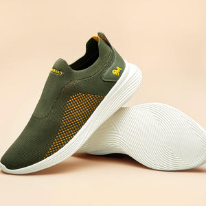 Everyday Basic Slip Ons : Citrus Olive