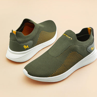Everyday Basic Slip Ons : Citrus Olive