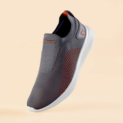 Everyday Basic Slip Ons : Neon Grey