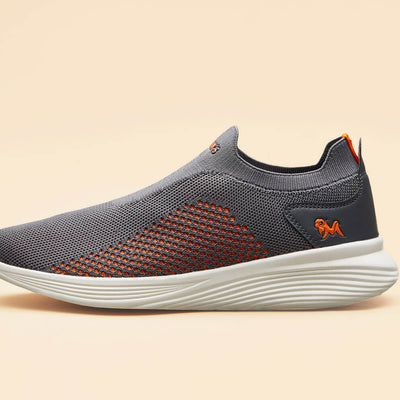 Everyday Basic Slip Ons : Neon Grey