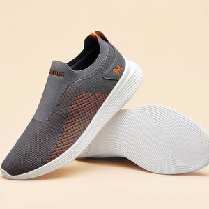 Everyday Basic Slip Ons : Neon Grey