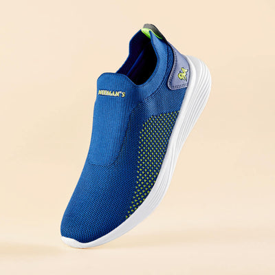 Everyday Basic Slip Ons : Neon Navy
