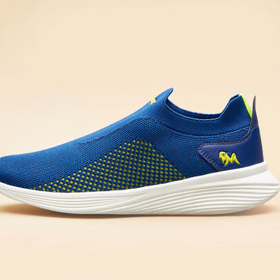 Everyday Basic Slip Ons : Neon Navy