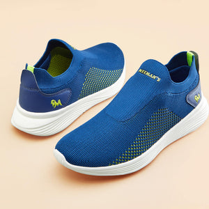 Everyday Basic Slip Ons : Neon Navy