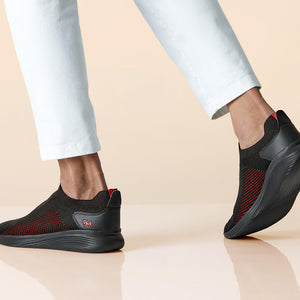 Everyday Basic Slip Ons : Striking Lava