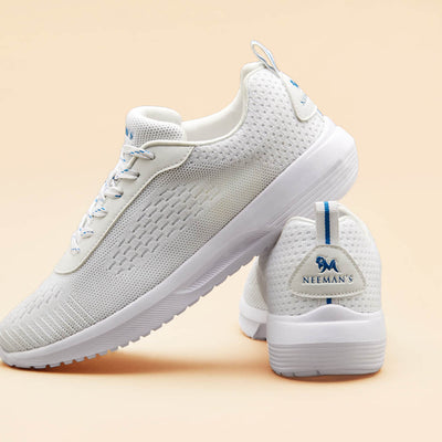 Everyday Basic Sneakers : Powder White