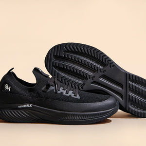Ease Walk Sneakers : Black