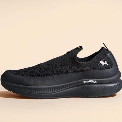 Ease Walk Slip Ons : Black