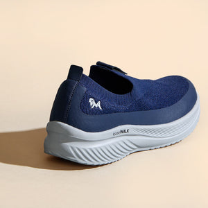 Ease Walk Slip Ons : Blue