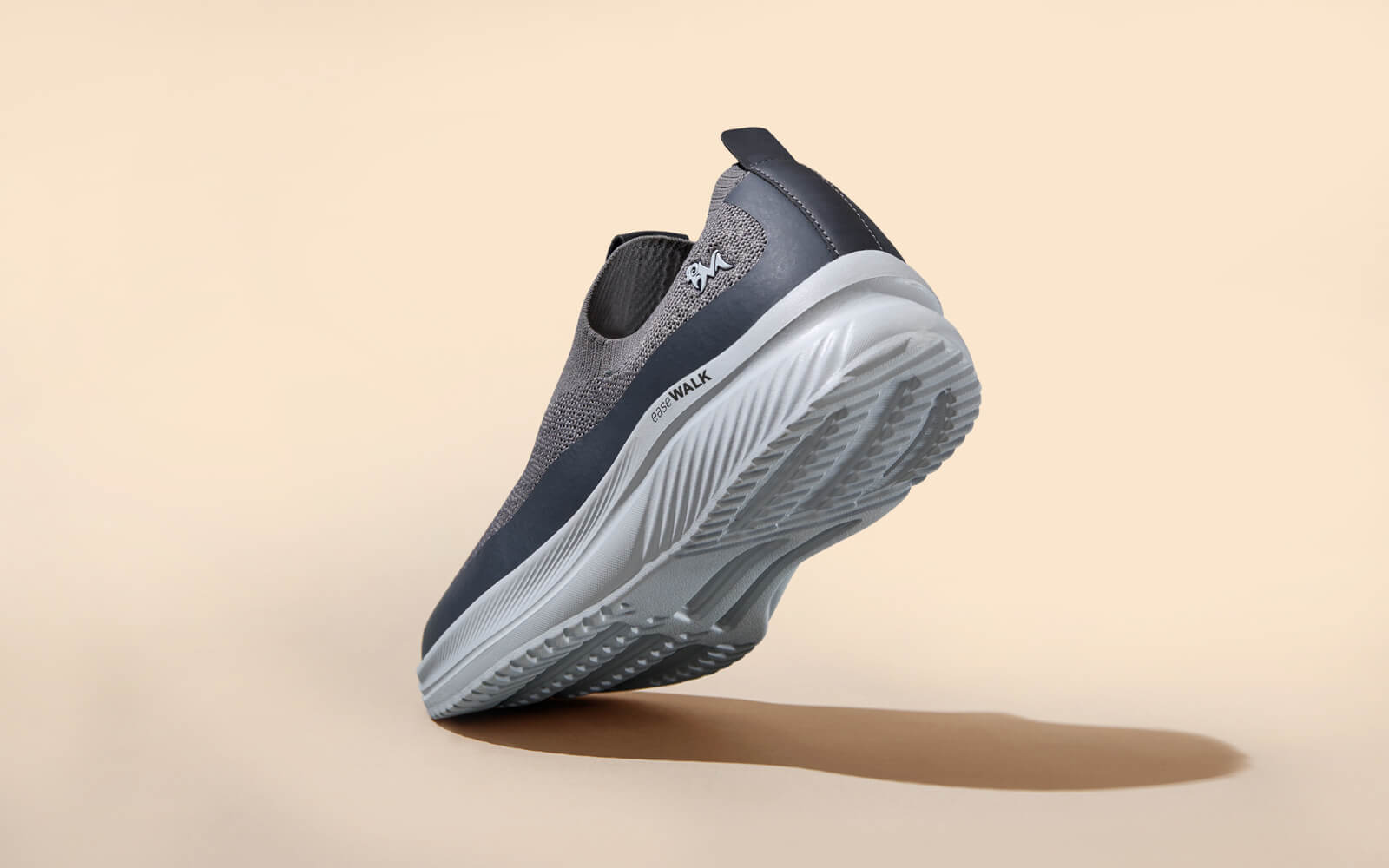 Ease Walk Slip Ons : Grey