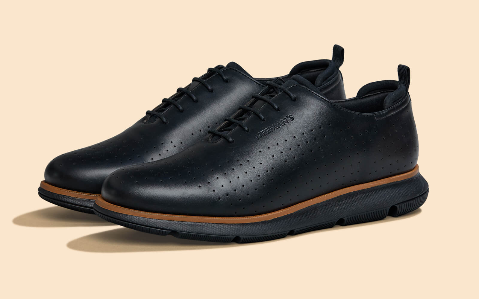 Flexy Brogues : Black