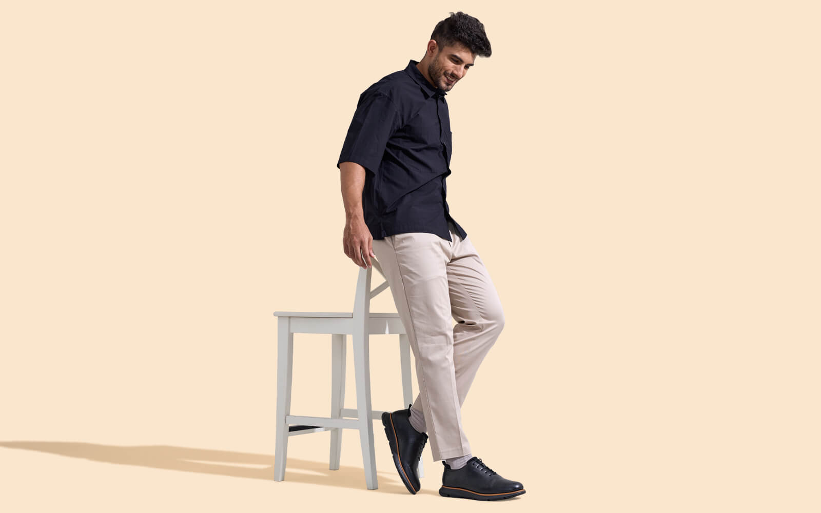 Flexy Brogues : Black