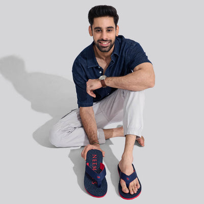 Float Ease Flips : Navy - Red