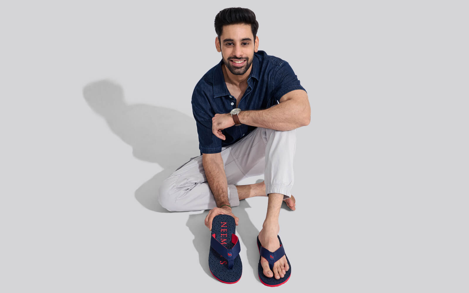 Float Ease Flips : Navy - Red