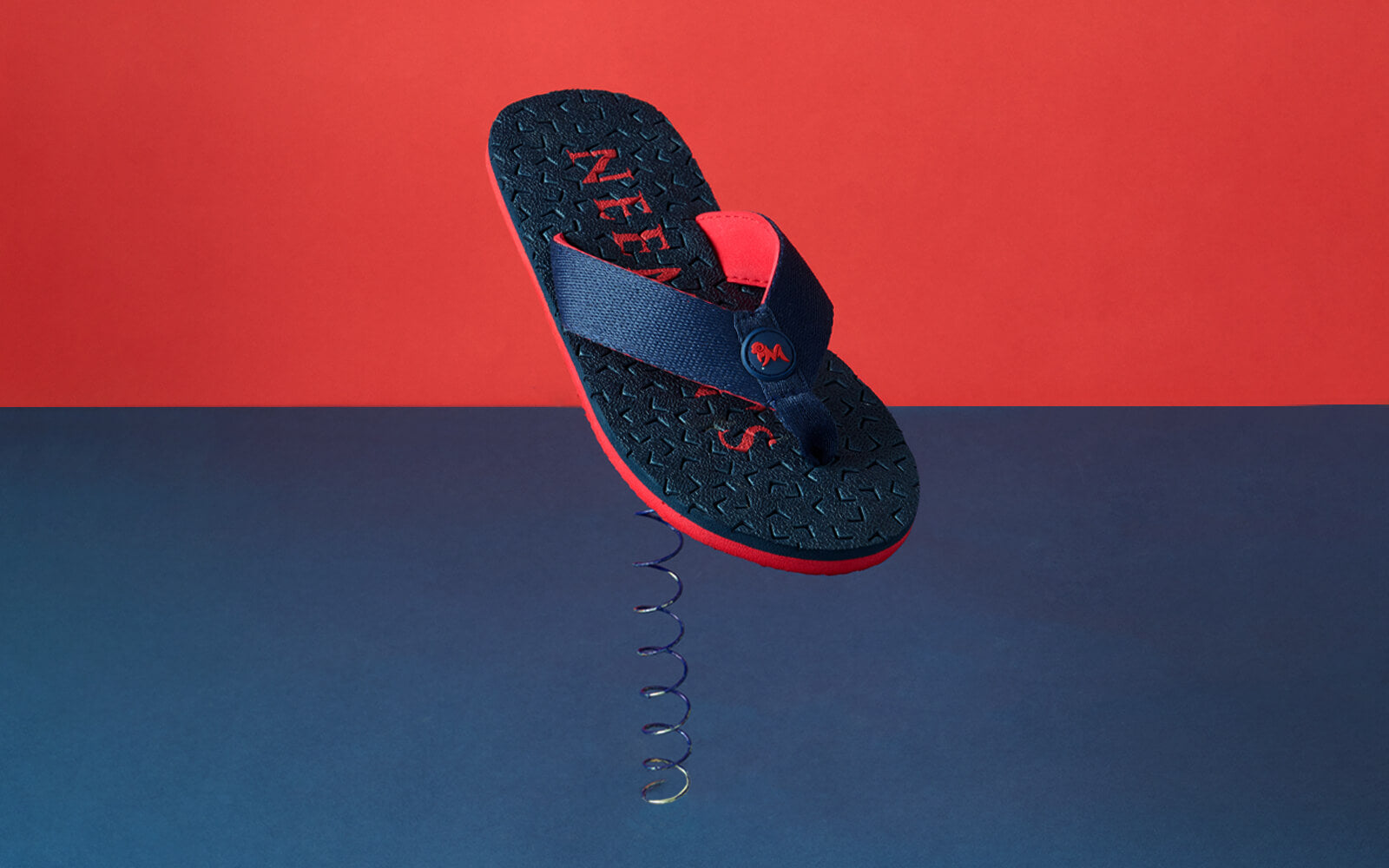 Float Ease Flips : Navy - Red