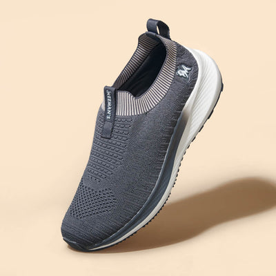 Grip Fit Slip Ons : Grey