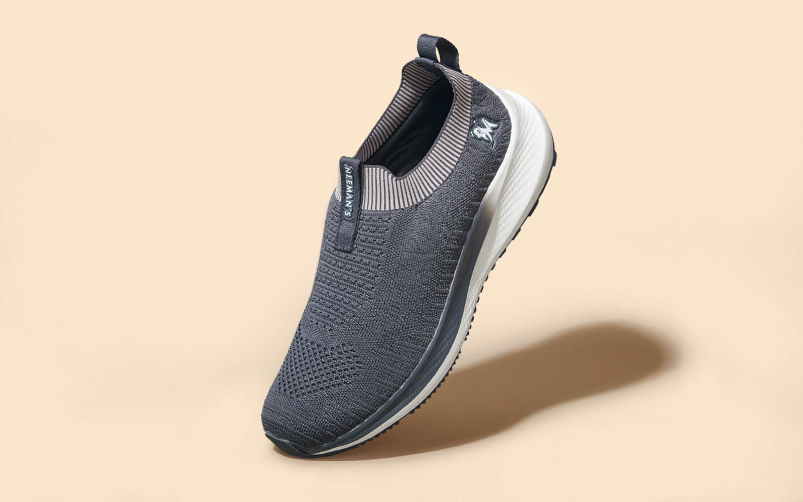 Grip Fit Slip Ons : Grey