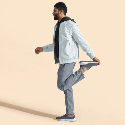 Grip Fit Slip Ons : Grey
