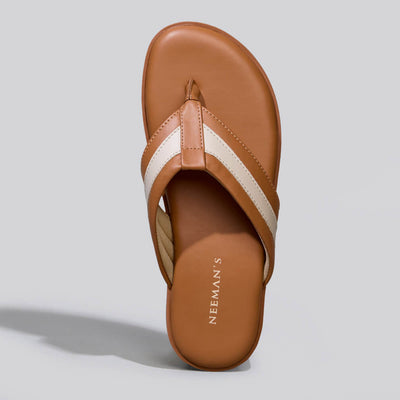 Indo-Western Flips : Tan-Ivory