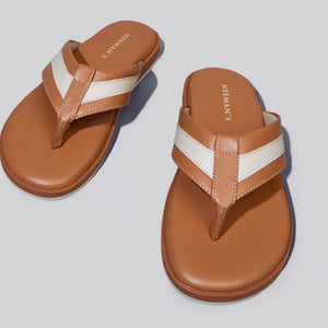 Indo-Western Flips : Tan-Ivory