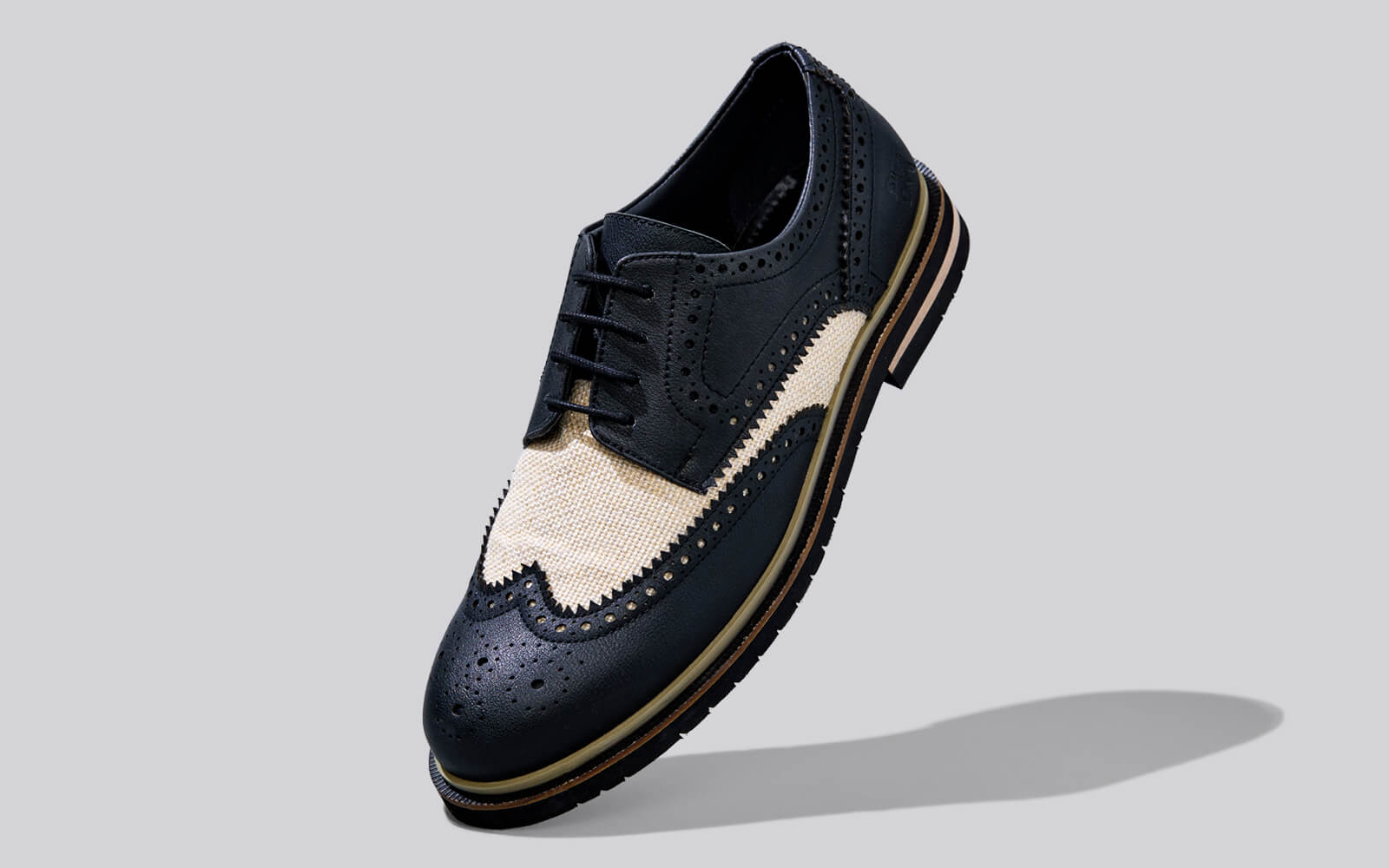 Jute Dress Oxfords : Black