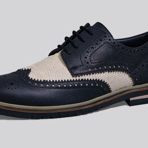 Jute Dress Oxfords : Black
