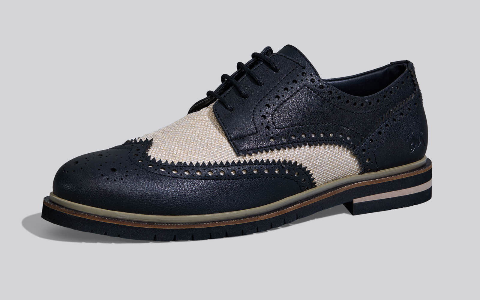 Jute Dress Oxfords : Black