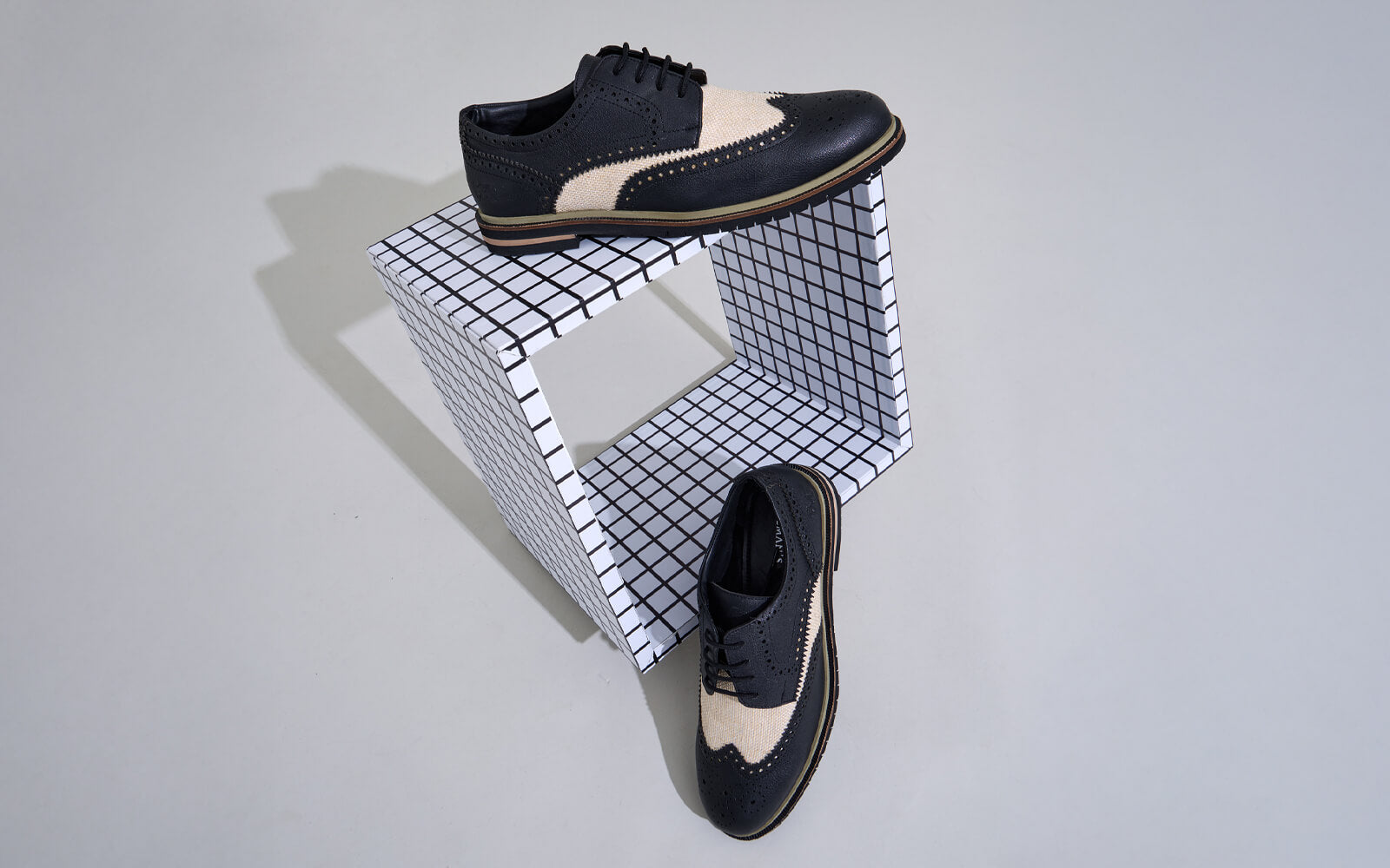 Jute Dress Oxfords : Black