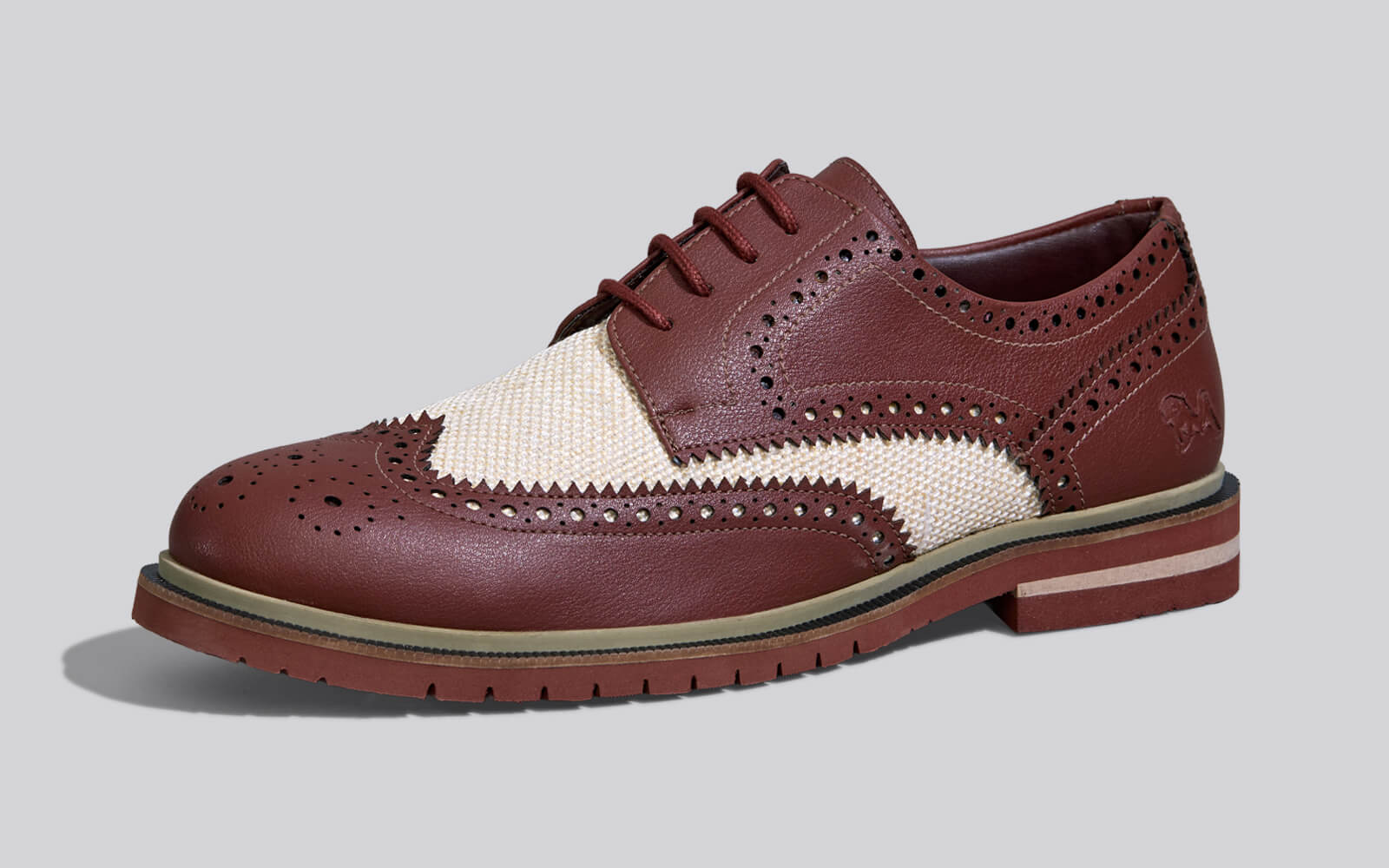 Jute Dress Oxfords : Brown