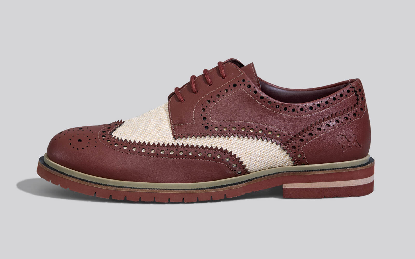 Jute Dress Oxfords : Brown