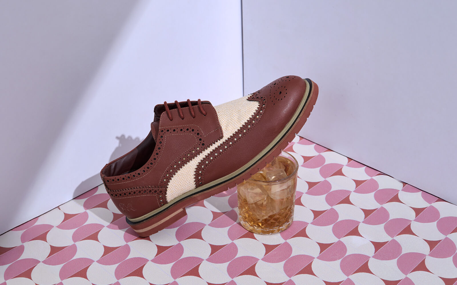 Jute Dress Oxfords : Brown