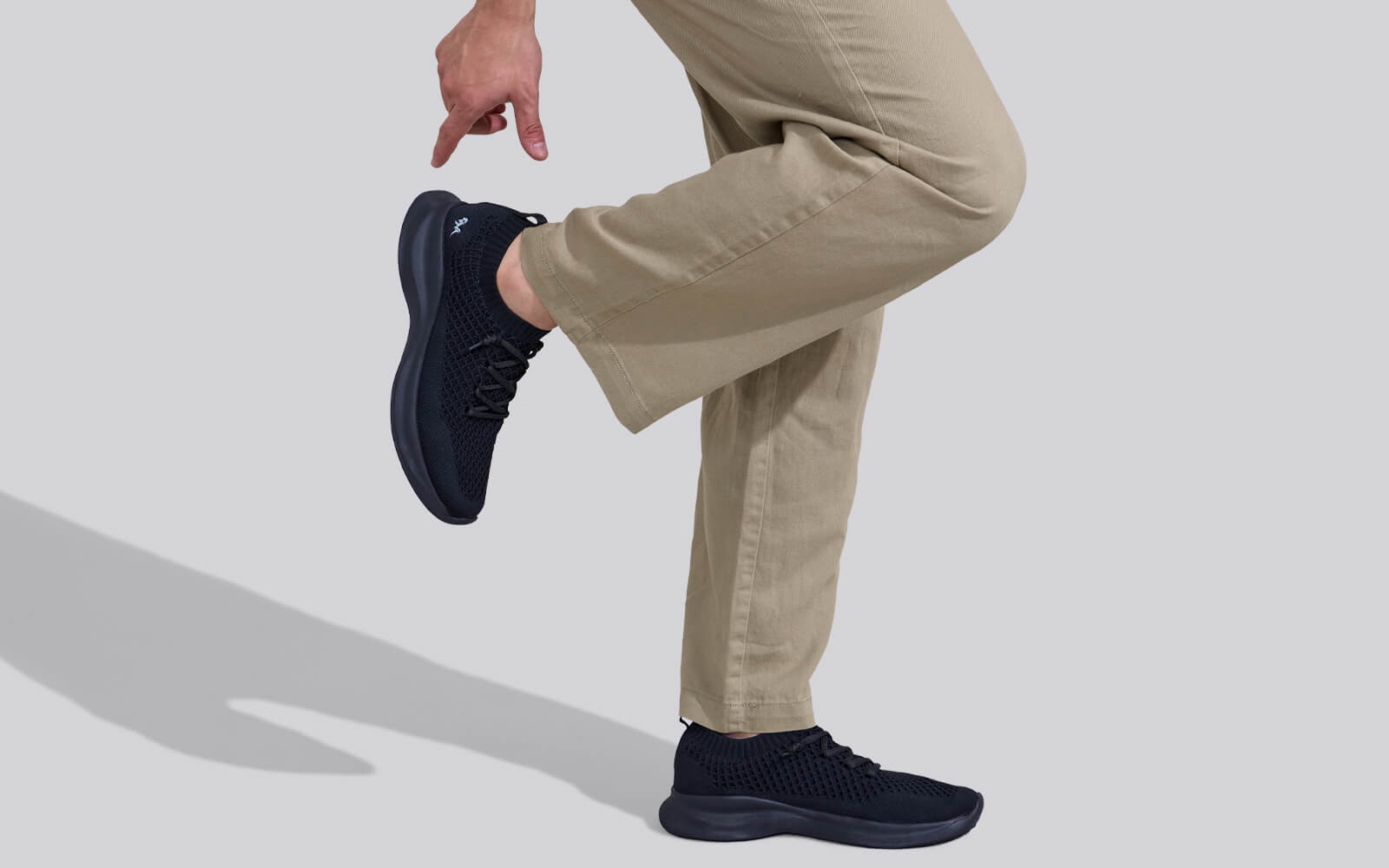Knit Gliders : Black