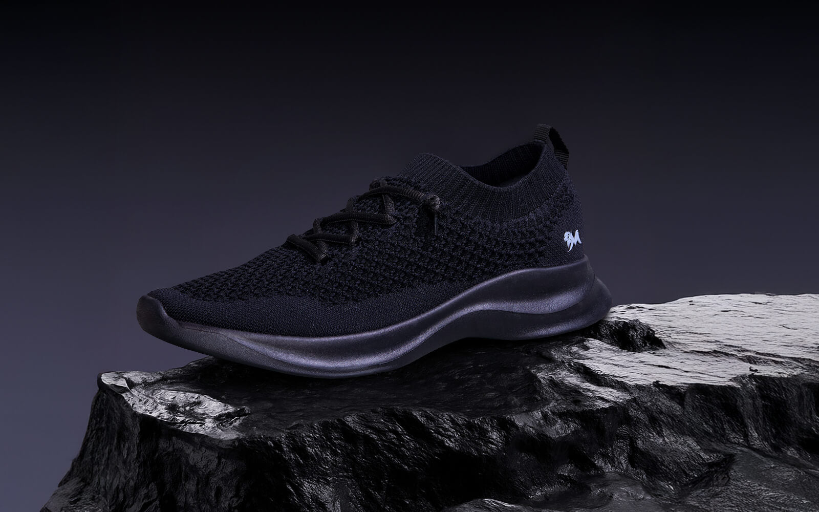 Knit Gliders : Black