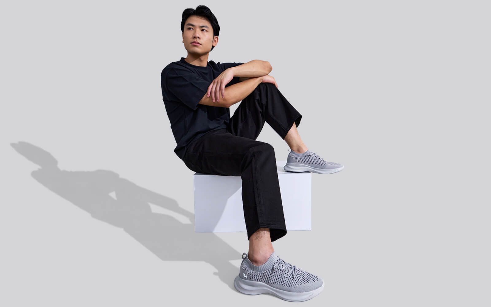 Knit Gliders : Grey
