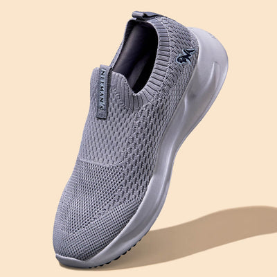 Knit Trainers For Women : Grey