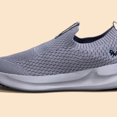 Knit Trainers For Men : Grey